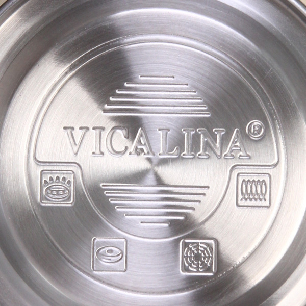 Чайник из нержавеющей стали 1,2л "Vicalina" турецкий бежевый VL-9350