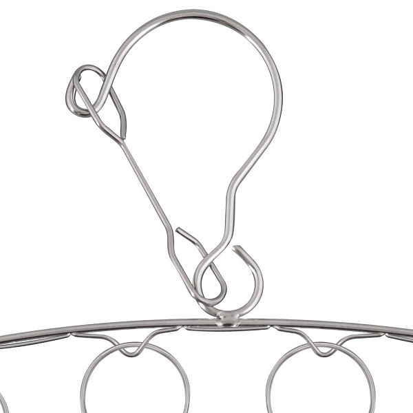 Вешалка-плечики с 8 прищепками. Размер 39х19см. 