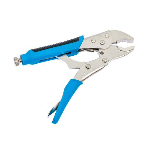 Зажим ручной, полукруглый захват 180 мм vertextools 0035-180