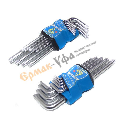 Н-р ключей TORX 9пр (80х3мм-230х9мм) (HG-209) /1/60