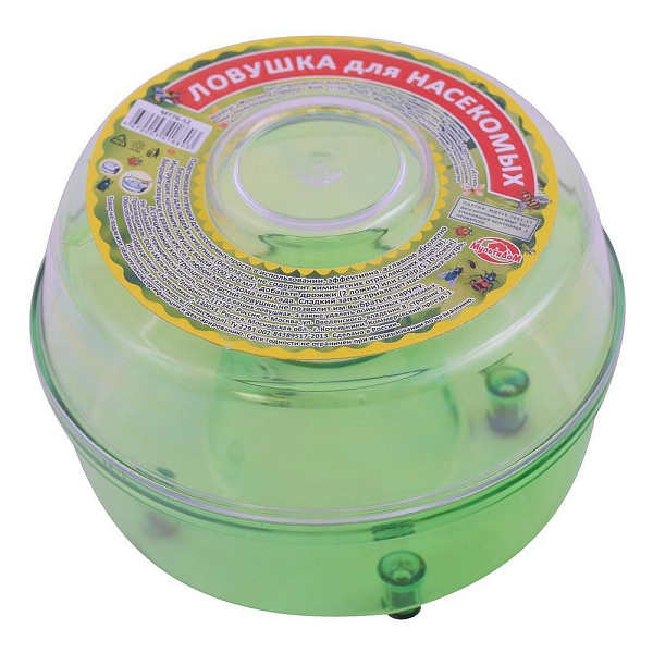 Ловушка для насекомых. Диаметр 15,5см 2цв (Россия) 