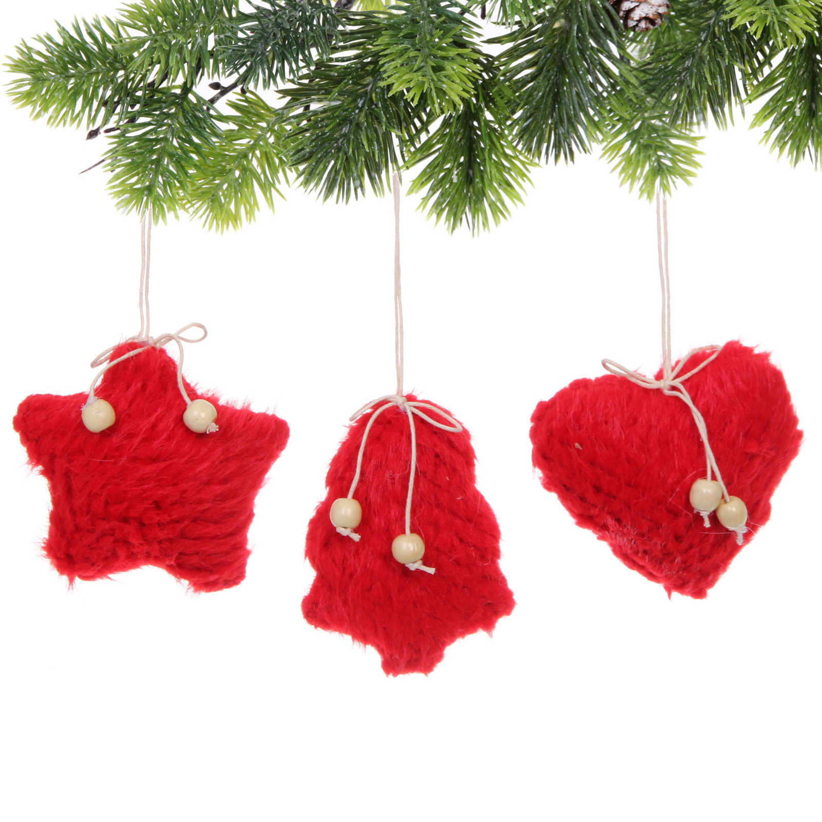 Подвеска "Мягкий сюрприз" 8 см (в ассортименте), Красный