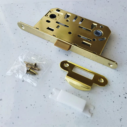 Защелка врезная Trodos SD600WC, пластик, золото