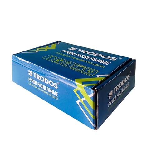 Ручка раздельная Trodos "56" серия 08, бронза