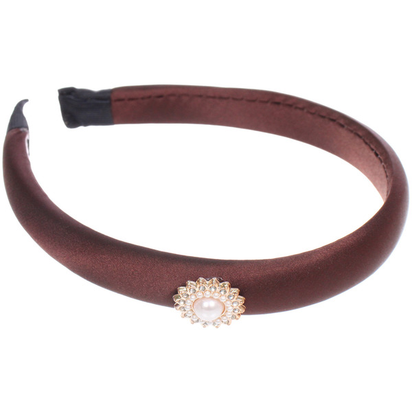 Ободок для волос "МАРЦИПАН", эдем, ширина 2см, микс 6 цветов ( в пакете с подвесом)