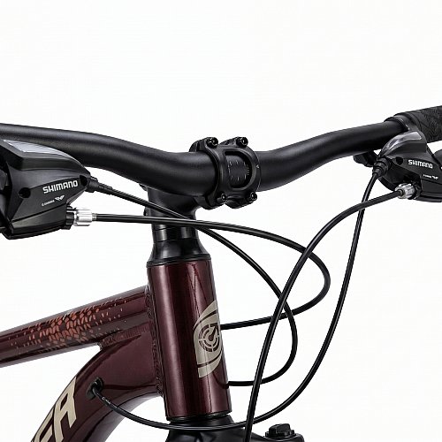 Велосипед STINGER 27.5" LAGUNA красный, алюминий, размер MD