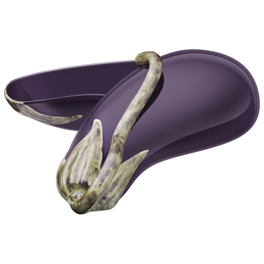 БЛЮДО ДЛЯ ЗАПЕКАНИЯ С КРЫШКОЙ LEFARD, БАКЛАЖАН, 1000 МЛ