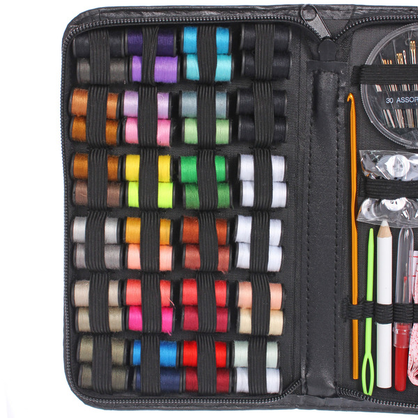 Швейный набор для рукоделия в органайзере "Favorite Hous ", компактный, 66 предметов, 21*14,5см