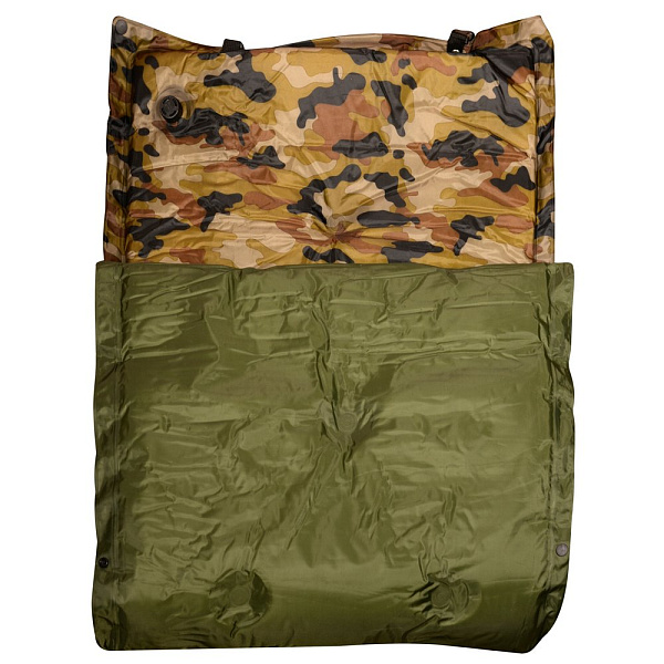 Матрас самонадувающийся туристический "Хаки". Размер 60х195 см. 