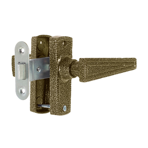 Ручка защелка ЗЕНИТ ЗЩ2-01, бронза, 1/30