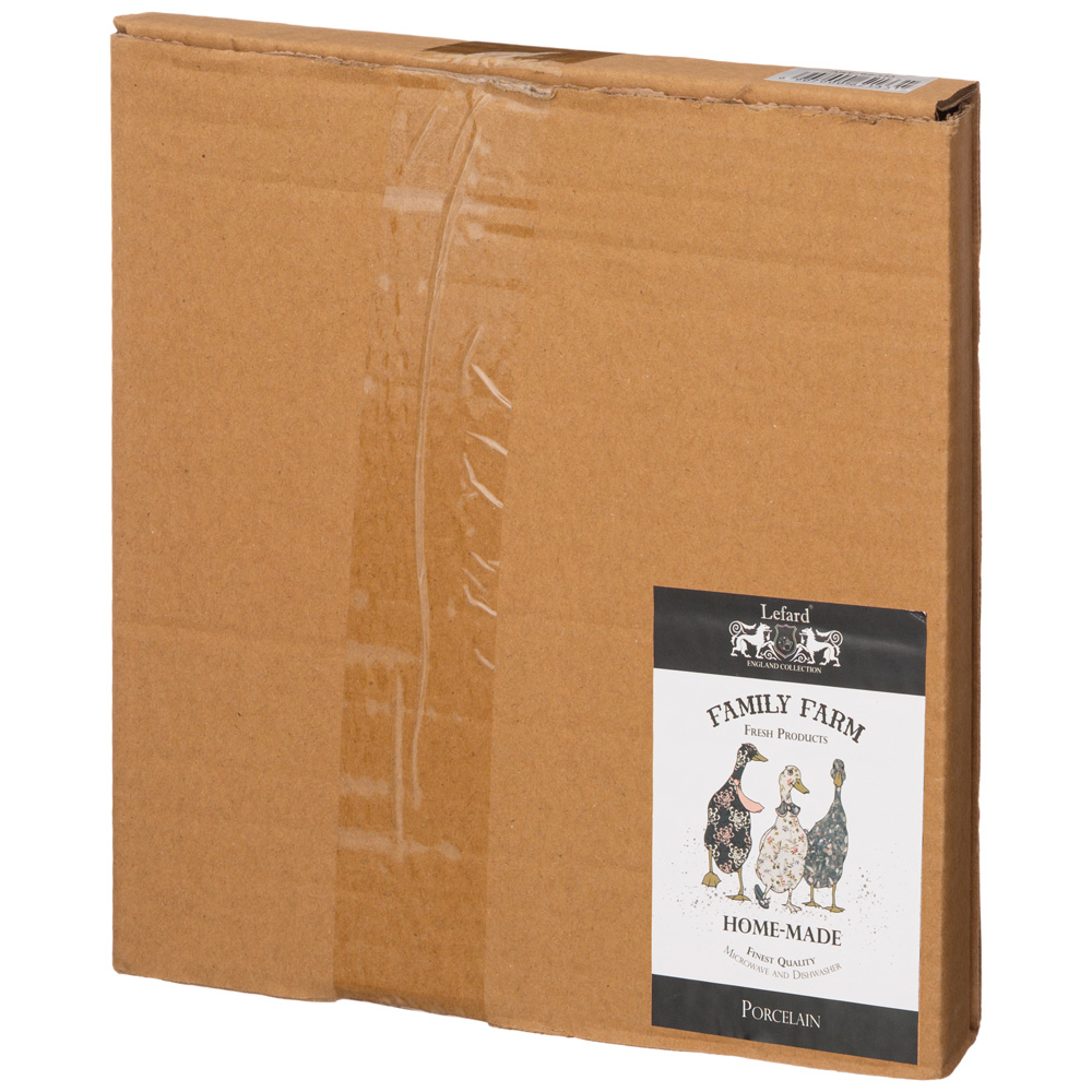 БЛЮДО С РУЧКАМИ LEFARD "FAMILY FARM" КВАДРАТ. 25,5*18*4 СМ (КОР=18ШТ.)