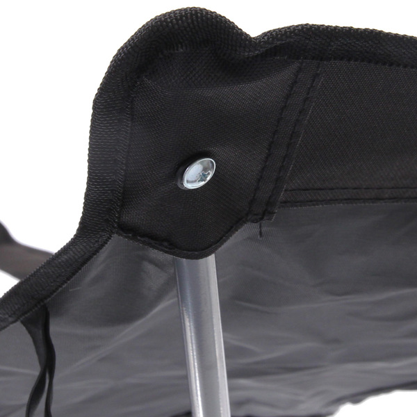 Кресло складное 2 в 1 до 100 кг DC-8077, 83*55/110*85 см, цвет: чёрный, Турист Мастер