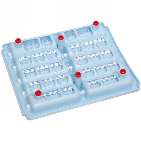 Массажер для ног роликовый "Grateful feet" 26*22 см, голубой