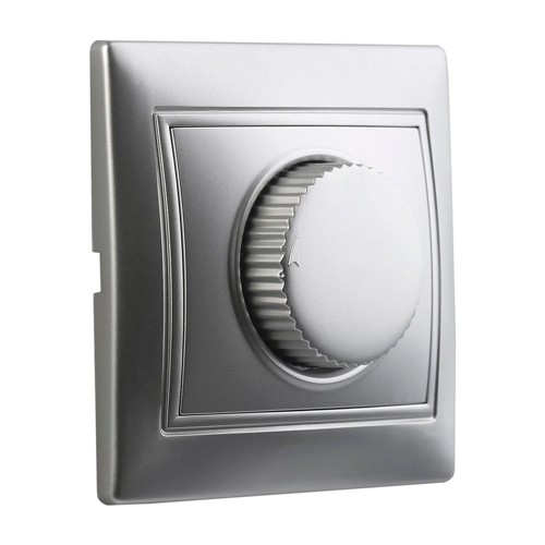 Светорегулятор (диммер) 550Вт 220В серебро "Венера" (SBE-01s-2.5-D-0)