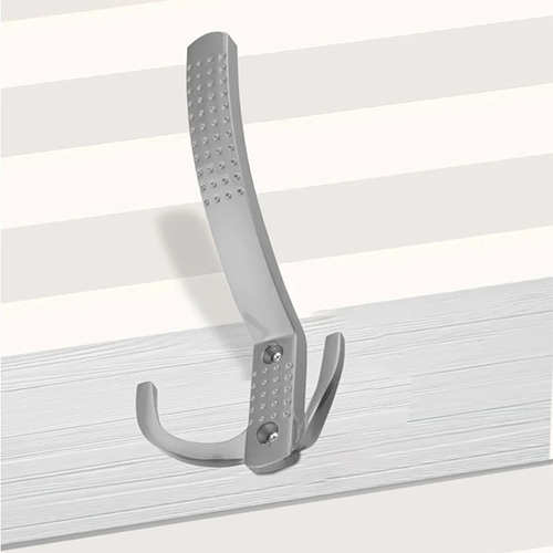 Крючок мебельный Trodos "ZY-212А" 3-рожковый, сплав ЦАМ, хром матовый