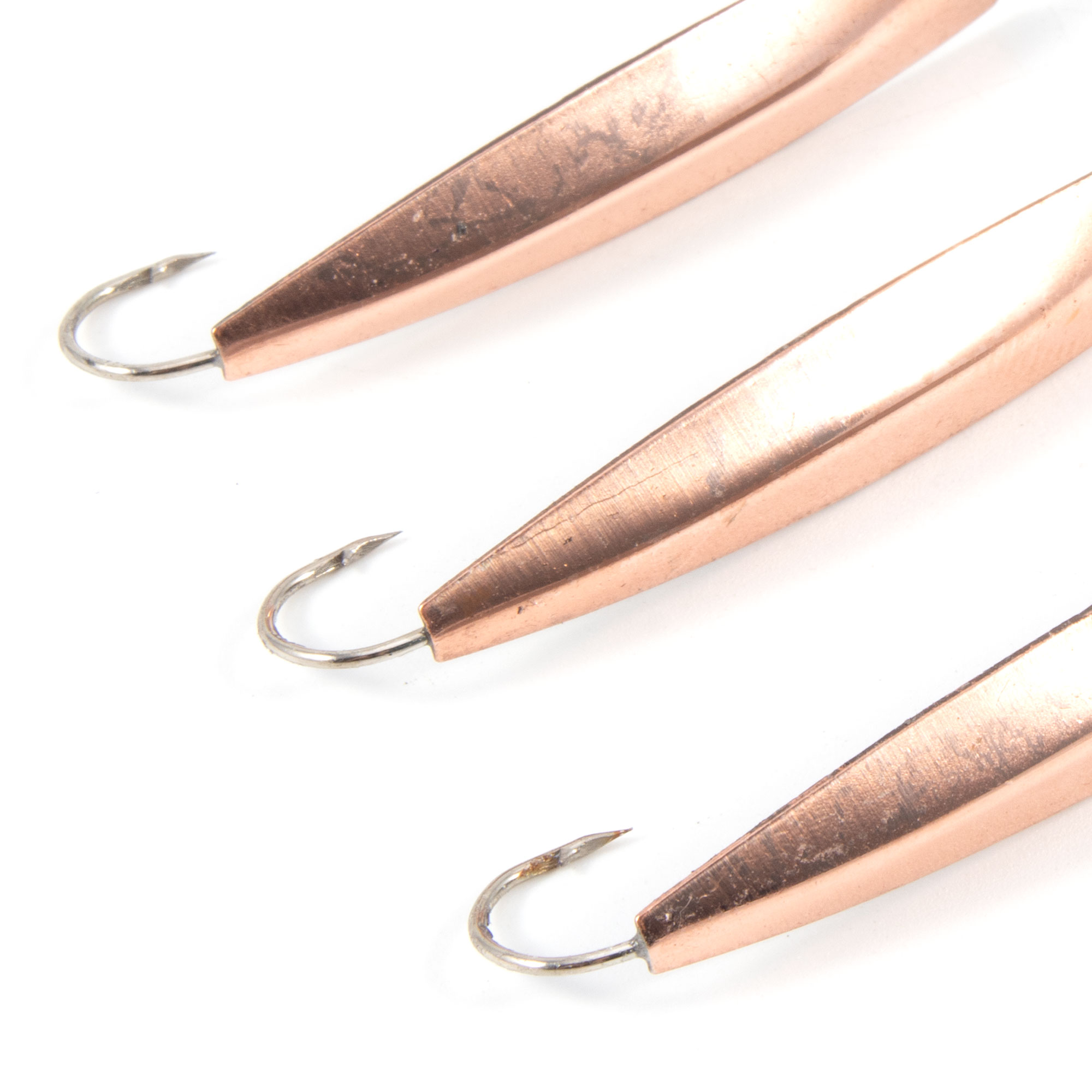 Блесна вертикальная "Яман" Пуля,размер 40 мм, вес 5 г, цвет медь (уп.3 шт.)/150/