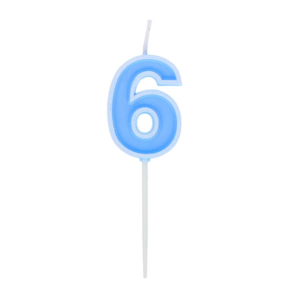 FNtastic Свеча для торта в форме цифр, парафин (0-9)