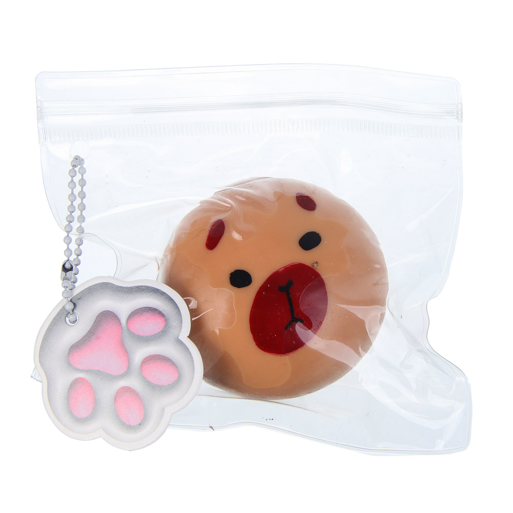 ИГРОЛЕНД Игрушка - антистресс, мялка, TPR, 13х12,5см, 6 дизайнов