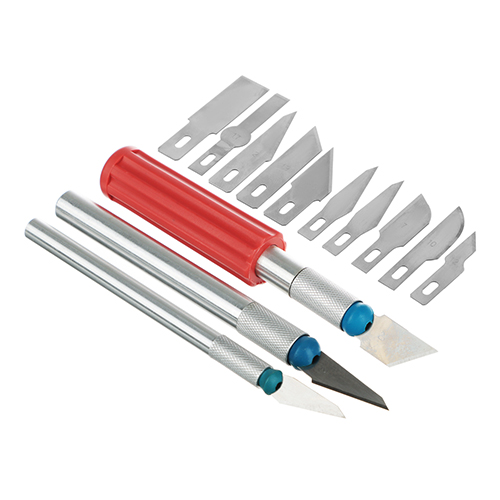 Нож для резьбы по дереву набор 13пр РОКОТ (1/100)