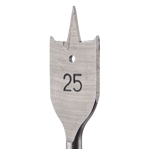 Сверло по дереву перовое 25х152мм с подрезателями Барракуда, 5/300