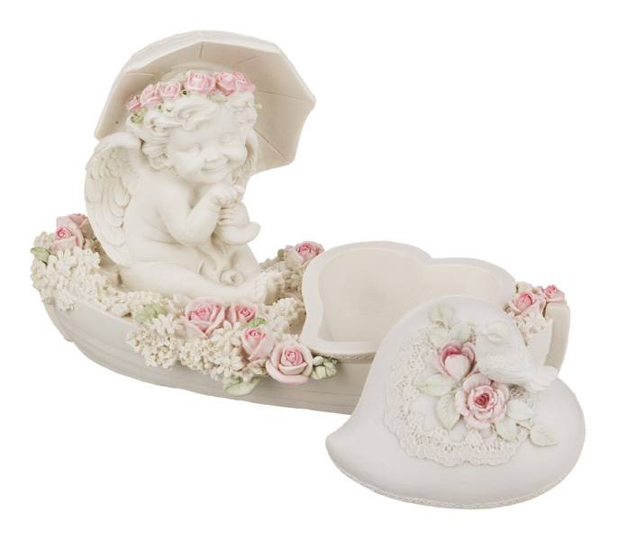 ШКАТУЛКА КОЛЛЕКЦИЯ "AMORE" 17*8 СМ. ВЫСОТА=11 СМ. (КОР=18ШТ.)