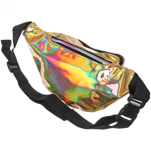 Сумка на пояс "Ultramarine - Elements", цвет золото, 30*13*7см