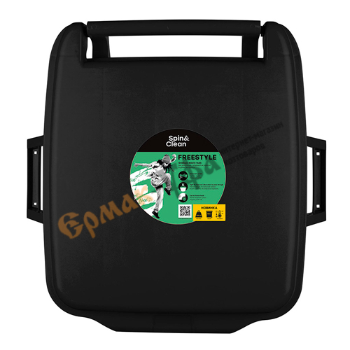 яяяБак для мусора 100л Freestyle  с крышкой на колесах (SVIP) (1/1)