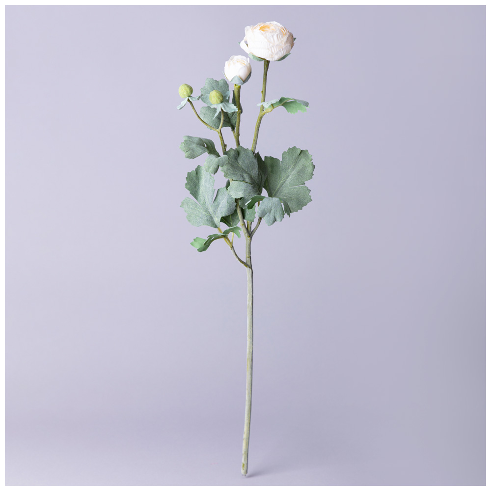 ЦВЕТОК ИСКУССТВЕННЫЙ "РАНУНКУЛЮС" ВЫСОТА=55СМ. (МАЛ.УП=48ШТ/КОР=192ШТ)