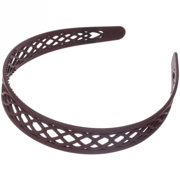 Ободок для волос пластиковый "Province - Lily", плетёнка, микс 6 цветов, 2,5 см