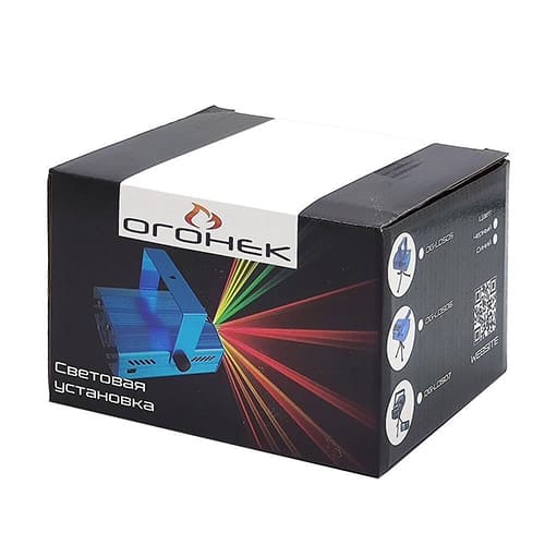 Световая установка Огонек OG-LDS06, синяя