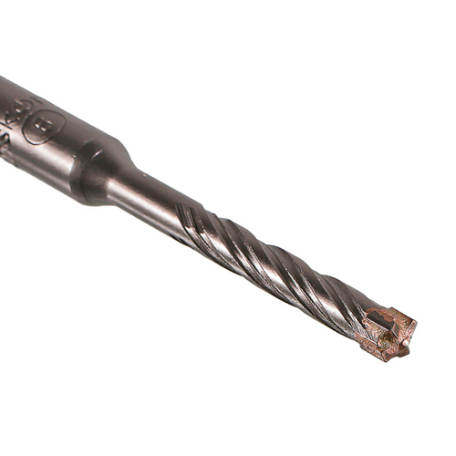 Бур SDS+ 06х110 QUADRO POWER крестовой резец спираль S4 Hanskonner H9019-C06-110