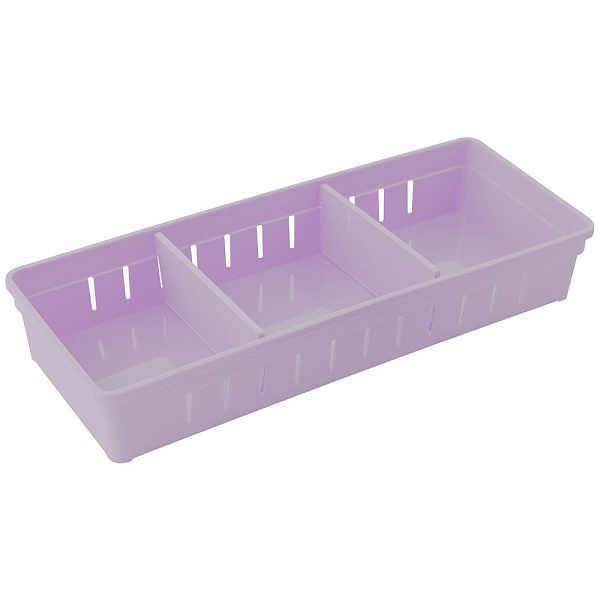 Органайзер для хранения с разделителями. Размер 34,5х11,5х4,5см. 2цв