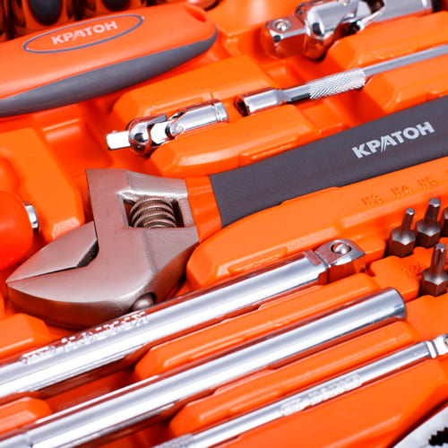 Набор инструментов Кратон TS-28 multi 101, 1/4"+1/2"