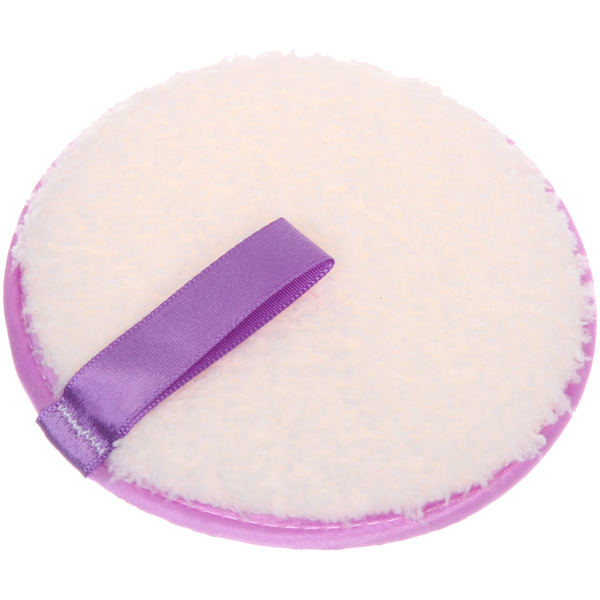 Спонж для умывания и снятия макияжа "ЭФФЕКТО", цвет белый, d-11,5