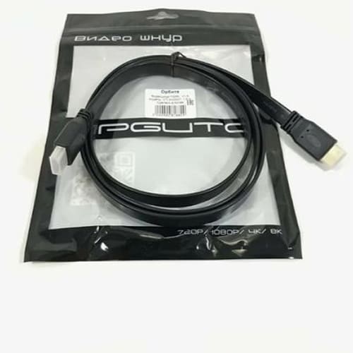 Кабель HDMI-HDMI Орбита OT-AVW07, 1.5 м, плоский, v1.4
