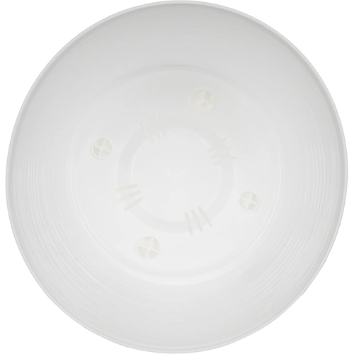 Горшок для цветов SAFFRON D177 мм, 2,6 л с поддном (белый) (SVIP) (1/24)