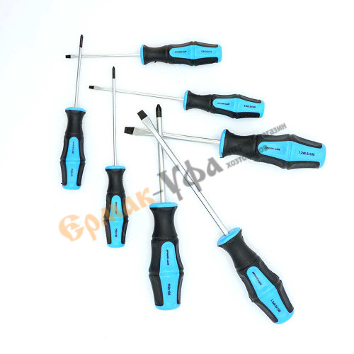 Н-р отверток SPARK LUX 7 пр(PH2,PH0х100,PH0х75,SL1,2х6,5х100,SL0,5х0,3х100,SL0,5х3,0х75,SL12х65х150)