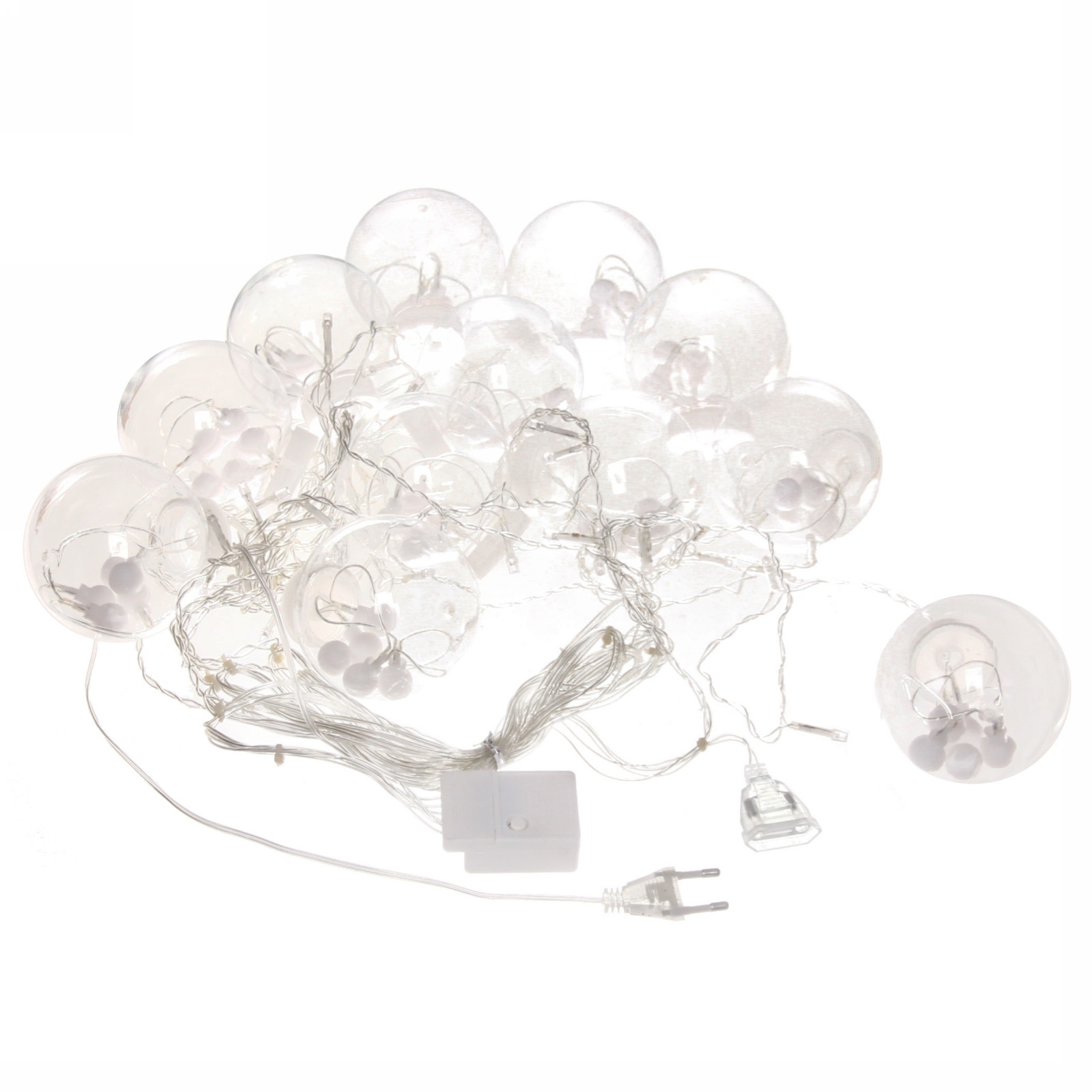 Гирлянда для дома БАХРОМА "Снежный шар" ш2,5 м* в0,6/0,8м 108 лампы LED, d-8 см, RG/RB, IP-20, Мультицвет (возможность соединения)