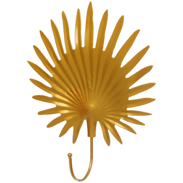 Крючок интерьерный металлический "ЛОФТ ТАМБЛ", фритатта, цвет золото, 15*19см