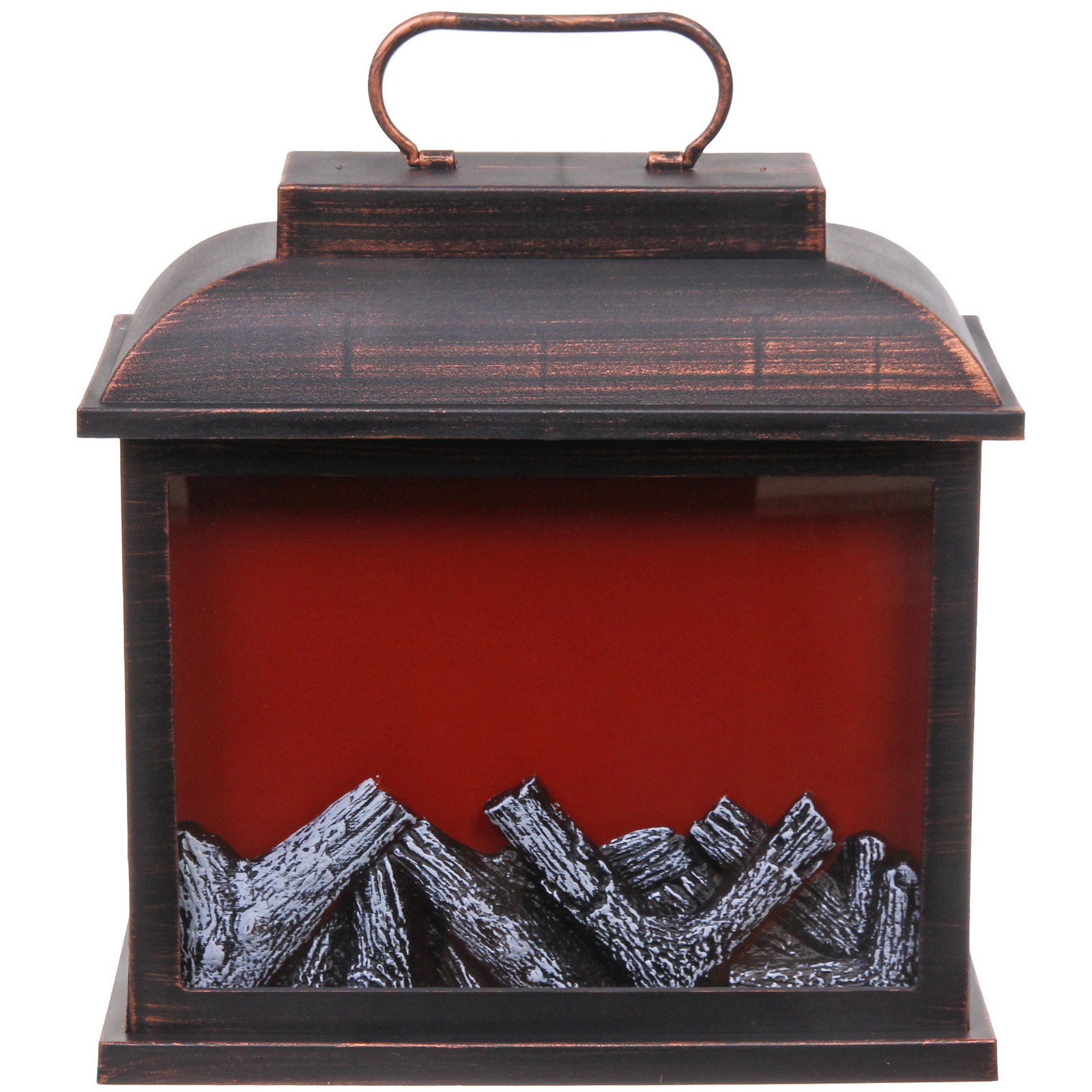 Сувенир с подсветкой "КАМИН - Теплый вечер" 29,8*13*34,5 см (питание от USB и батареек)