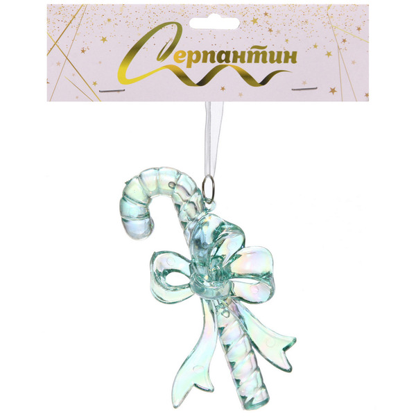 Подвеска "Волшебный леденец" 7*12 см, Зелёный