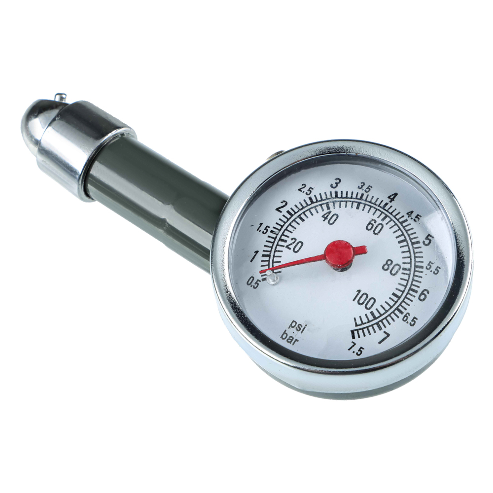 NEW GALAXY Манометр механический, металлический корпус, в пластиковом кейсе, блистер