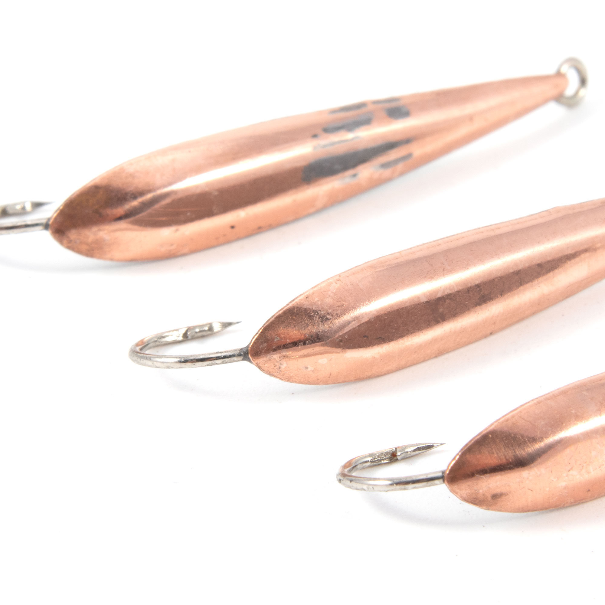 Блесна вертикальная "Яман" Лодочка малая,размер 37 мм, вес 4 г, цвет медь (уп.3 шт.)/150/