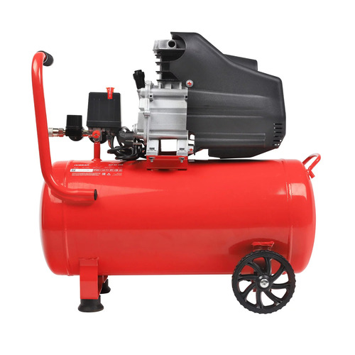 Компрессор Победа поршневой масляный KM 50-250, 250 л/мин, 8 бар, 1800 Вт, 50 л, быстросъемный 1/4"