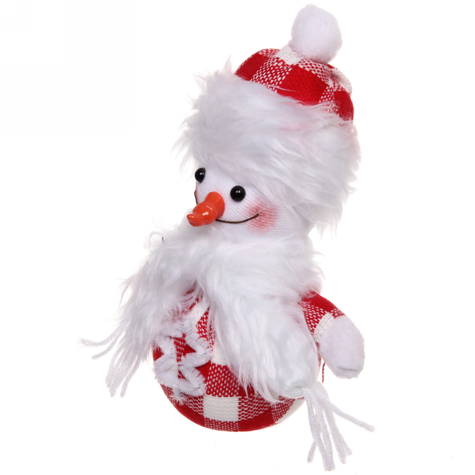 Украшение новогоднее подвесное "Снежная забава" 18*13 см