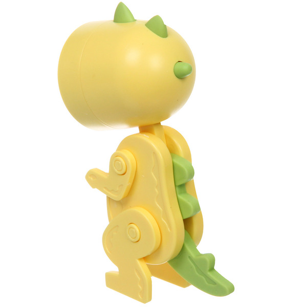 Настольная лампа "Sweet - Динозаврик" LED 5,1*3,6*9,8 см, батарейки AG3 0.2W, Желтый