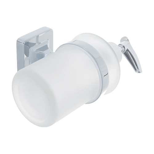 Дозатор для жидкого мыла с держателем Delphinium "6583", хром