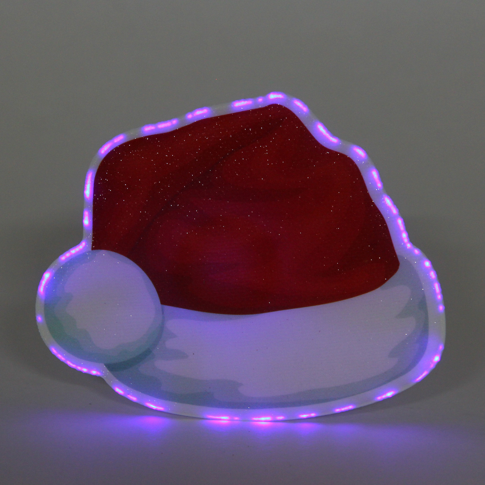 Сувенир с подсветкой "Новогодний колпачок" 10*8 см