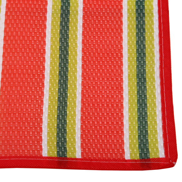 Коврик складной для пляжа и пикника Отпуск 180*90 см, красный