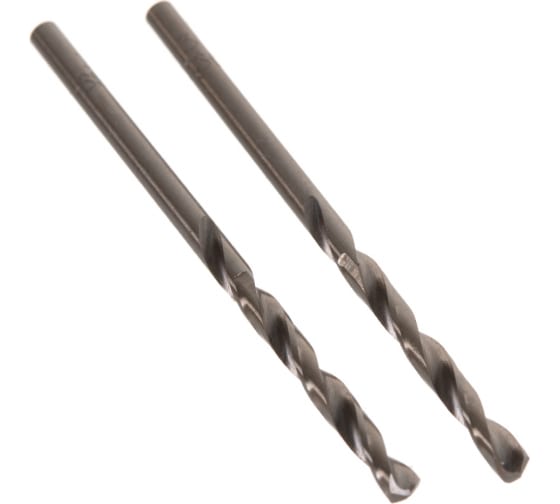 Сверло по металлу "Hardcore" 3 х 61 мм (2 шт/уп), кобальтовое